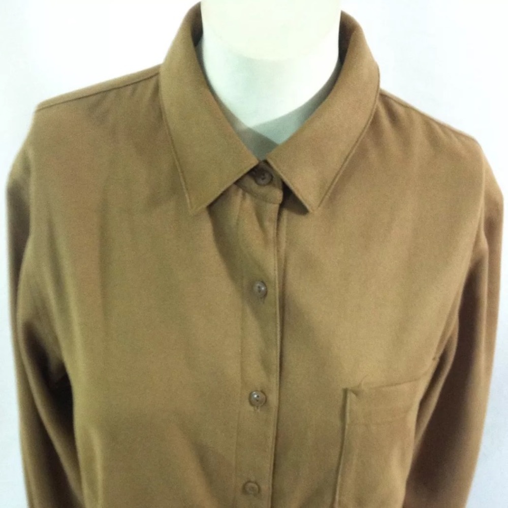 Pendleton Originals Button Front Medium Brown - image 5